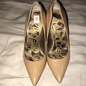 💥2/$30 Sam Edelman beige pumps